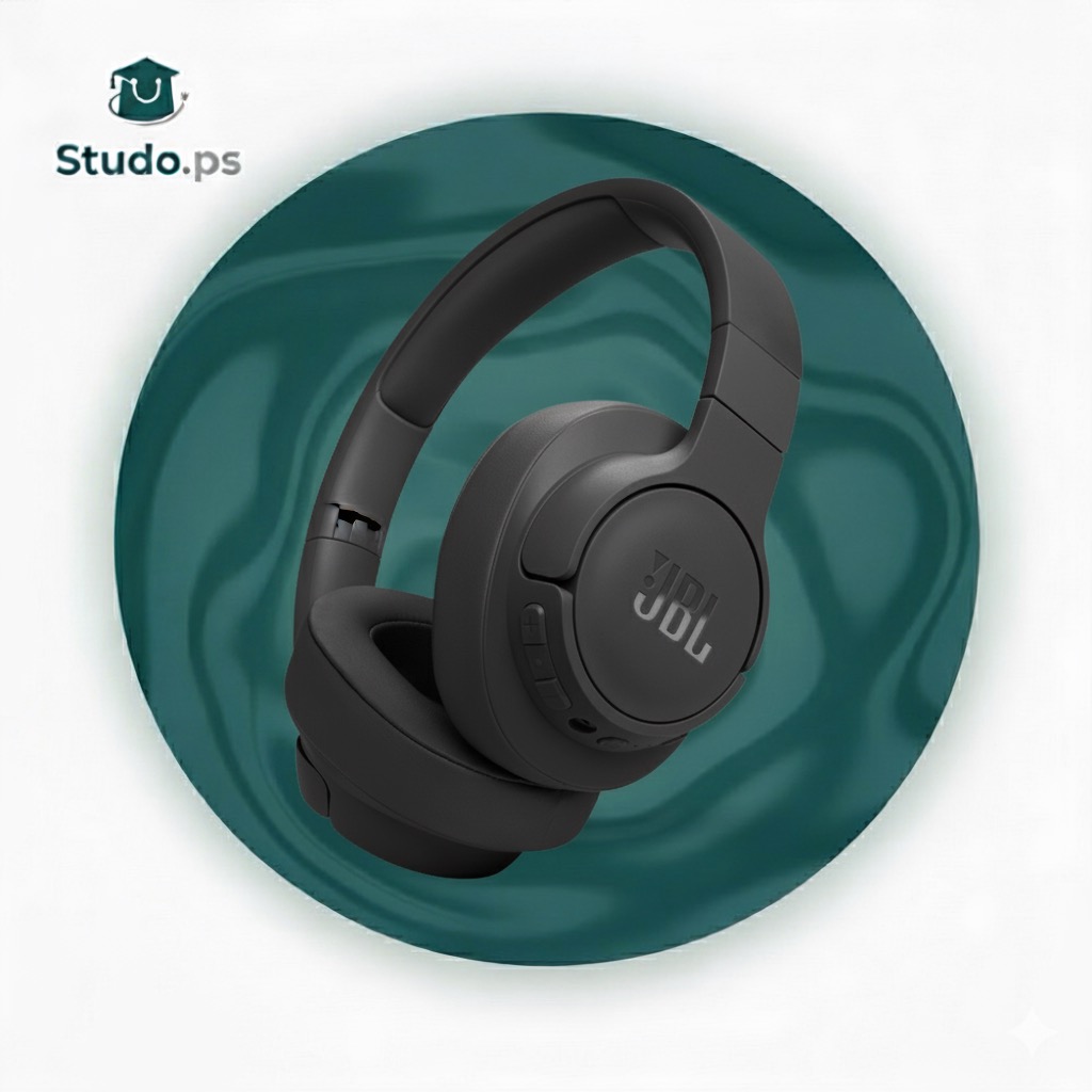 سماعة JBL Tune 770NC – عزل ضوضاء نشط، بلوتوث، بطارية حتى 70 ساعة