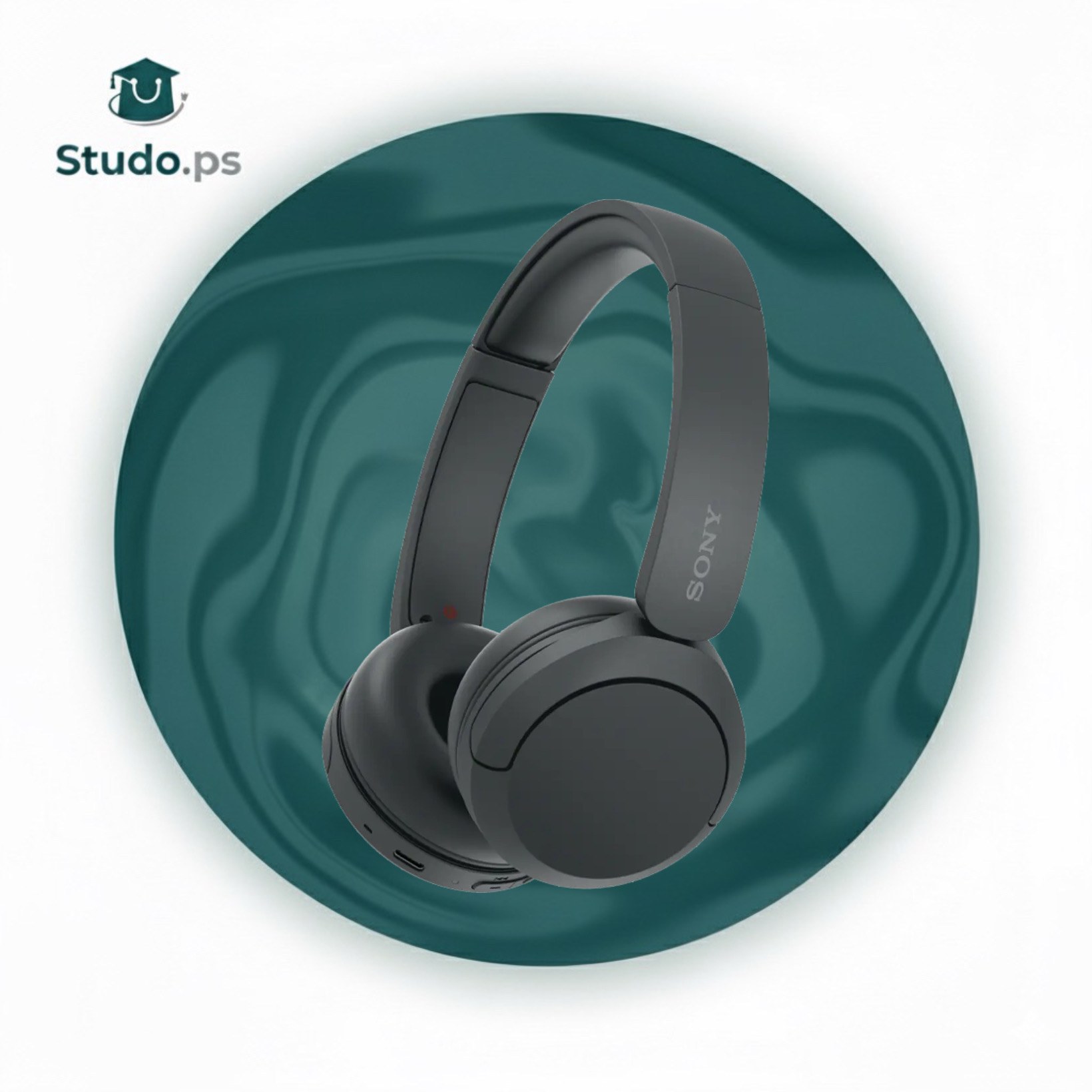 Sony WH-CH520 Wireless On-Ear Headphones - Black