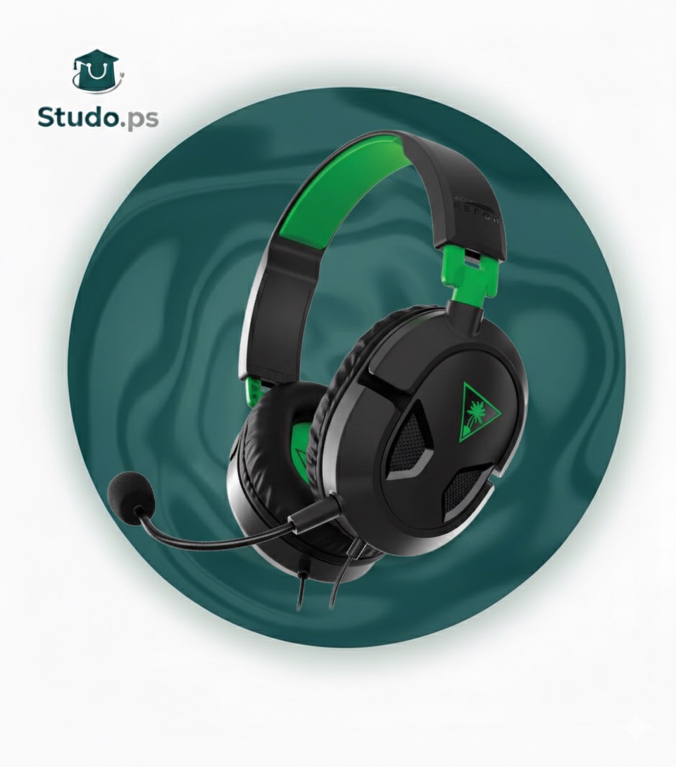 Turtle Beach AirLite Fit Switch Wired Gaming Headset Green and Black