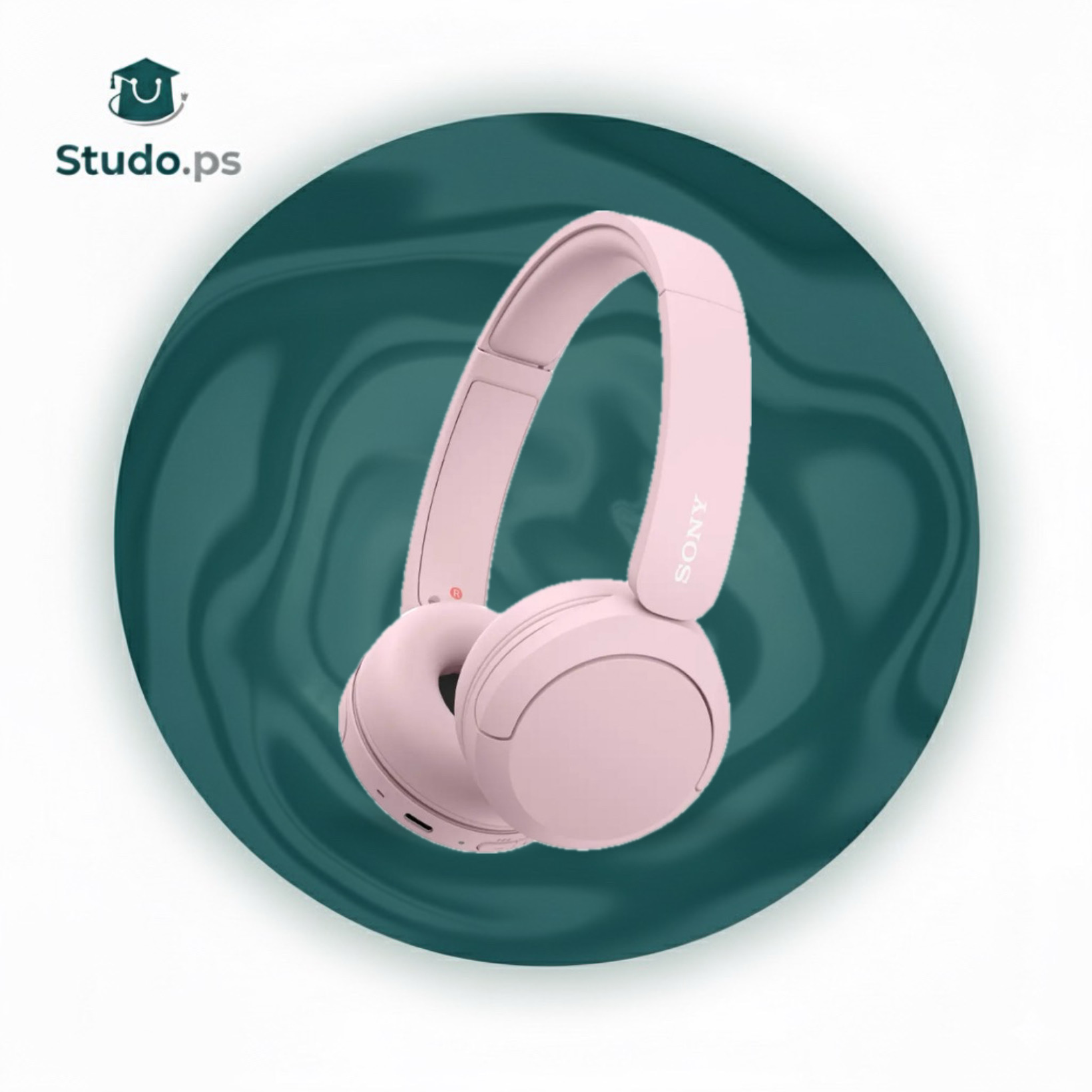 Sony WH-CH520 Wireless On-Ear Headphones - Pink